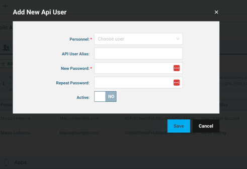 ServiceBridge - Activate API User