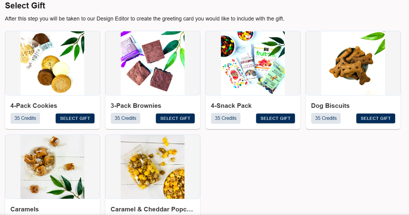 Creating a Gift